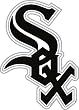 Chicago White Sox 12" Vinyl Magnet Set Of 2 - Magnet White Sox