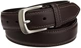 41Fhn5gPzTL. SL160  Dickies Mens 35mm Feather Edge Padded Leather Belt, Brown, 2X