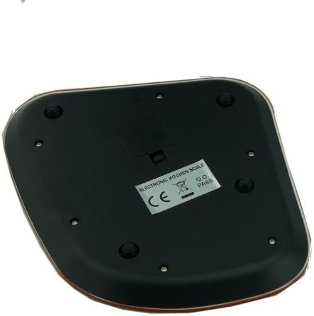 Black Friday Deals Week-Compact Pebble Shape Electronic Digital Kitchen Scales 5kg/1g (Green)