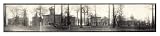 Historic Indiana Wabash College Crawfordsville 1909, Panorama Photo Poster Print (M)