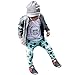Elevin(TM)New Fashion Kids Children Boys Girls Buffalo Print Harem Pants Clothes