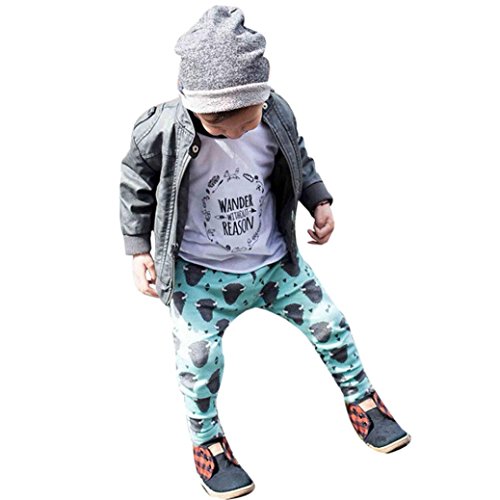 Elevin(TM)New Fashion Kids Children Boys Girls Buffalo Print Harem Pants Clothes