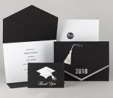 Grad Hat 2010 Folder Graduation Invitation Kit