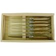 Laguiole 3 piece stainless steel cheese serving set