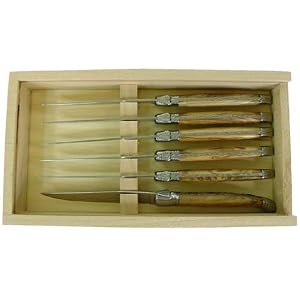 Laguiole 3 piece stainless steel cheese serving set by Laguiole