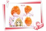 20-25cm short orange BLEACH Kurosaki Roy/Fini Cosplay wig ML22