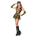 Teen Girls' Army Brat Costume - 0-9