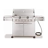 Weber Summit 7420001 S-620 Stainless-Steel 838-Square-Inch 60,800-BTU Natural-Gas Grill