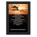 Ascension Poem Framed Prints (And If I Go Poem) with Sunset