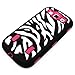 Galaxy S3 Case, MagicMobile® Dual Hard Heavy-Duty Plastic Protective Case for Samsung Galaxy S3 / I9300 Hybrid White and Black [Zebra-Pattern] Rugged Silicone Armor Impact Shockproof Cover [Rose Pink]