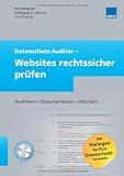 Produkt-Bild: Datenschutz-Auditor - Websites rechtssicher pr&uuml;fen