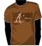 Classic Movies - BARBARELLA T-shirt - Rustic Brown