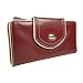 Kenneth Cole Leather Retro Womens Clutch Wallet w/ Piping - Choice of Colors