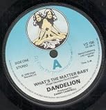 WHATS THE MATTER BABY 7 INCH (7" VINYL 45) UK VIRGIN 1976