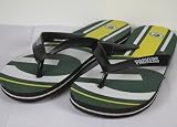 Green Bay Packers NFL Unisex Big Logo Flip Flops