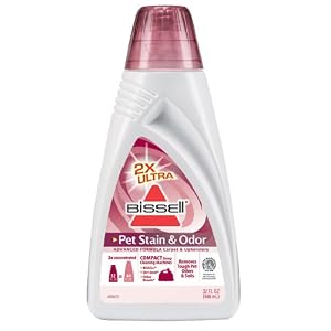 Bissell 2 by 32-Ounce Pet Stain and Odor Advanced Formula