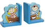 Review John Crane  / Wooden Pirate Bookends
