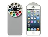 Wisedeal Special Effect Filters Wheel & Protective Case for iPhone 5 (Gray)