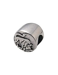Zable(tm) Sterling Silver Zodiac-Taurus Bead / Charm