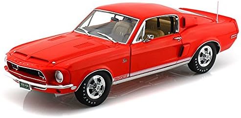 1968 Shelby GT500KR Special order color WT 5185 1/18 Orange Red