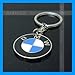 Eppar® Decorative Steering Wheel Logo Trim for BMW X1 X3 X4 X5 X6 Z3 Z4 i3 i8 E63 E64 F20 F25 E81 E84 E85 E86 E89 F10 F30 F10 E87 E88 E82 E36 E46 E90 E92 E93 E39 E60 E65 E66 F01 F02 F06 F07 (Blue)