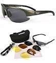 Nimbus Polarised Sport Sunglasses - Perfect for Cricket, Tennis, Rowing, Archery etc.