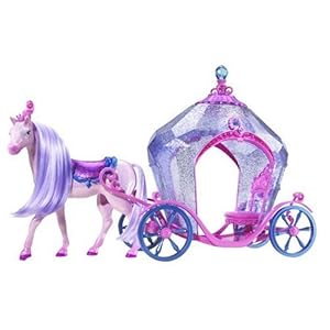Barbie The Diamond Castle Horse and Carriage