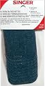 Singer(R) Iron-On Patches 2x3 Inch 10/Pkg-Denim
