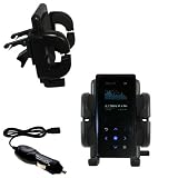 Samsung Yepp YP-K5 2GB Auto Vent Holder with Car Charger - Uses Gomadic TipExchange