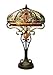 Victorian Stained Glass Table Lamp - 16 Shade