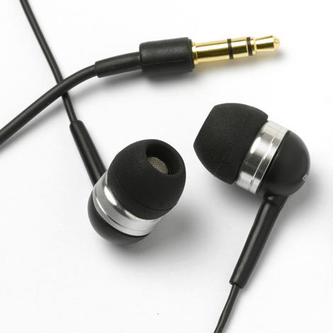 Childrens Toyshop  Electronics : iStuff 808 Bass Sound Isolating Earphones With Carrying Case - Black