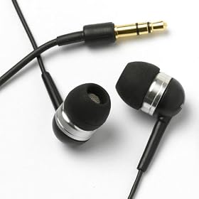 iStuff 808 Bass Sound Isolating Earphones With Carrying Case - Black