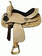 13" DOUBLE T Youth Barrel Saddle BLACK PINK PURPLE SEAT