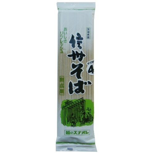 麺のスナオシ 信州そば 200g×20個