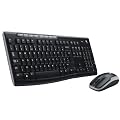 Logitech MK260 Tastatur und Maus schnurlos schwarz (deutsches Tastaturlayout, QWERTZ)