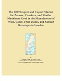 The 2009 Import and Export Market for Presses, Crushers, and Similar Machinery Used in the Manufacture of Wine, Cider, Fruit Juices, and Similar Beverages in Sweden
