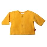 Zutano Newborn Unisex-Baby Cozie Jacket, Tangerine, Newborn