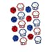 Martial Arts Party Favor Stickers - 4 Sheets