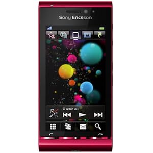 41FiLCWosRL. SL500 AA300  Sony Ericsson Satio (Red) SIM FREE / Unlocked, International Version with No Warranty