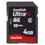 SanDisk Ultra II SDHC 4GB SD Memory Card (SDSDRH-004G-A11, US Retail Package)