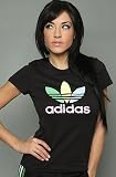 adidas The Trefoil Tee in Black,T-shirts for Women