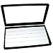 Jewelry Box Display Case Holds 45 Pairs of Earrings White New