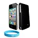 iPhone 4 Premium Executive Melrose Carrying Case + Wisdom * Courage Wristband