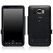 BoxWave HTC HD2 AluArmor Jacket - Rugged, Heavy Duty Anodized Aluminum Metal Case for Slim and Durable Protection - HTC HD2 Cases and Covers (Black)