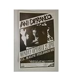 Ani Difranco handbill poster Di Franco