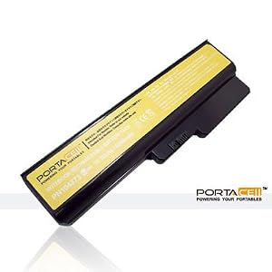 PortaCell (6 cells Samsung, Hi-Capacity 5200mAh 58Wh, 11.1V) Laptop Battery 42T4585 for... by 