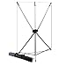 Westcott 577K X-Drop Kit with 5 x 7 Feet White Backdrop (White/Silver)