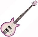 Daisy Rock Elite Bass Guitar, Violet Burst