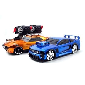 Jada Battle Machines Laser Tag 2 pack Mustang and Camaro by Jada