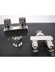 CE: BEST PRICE EVER!!! 10 BNC Male to 2 BNC Female T Adapter Connector Plug,M2F glq in Business - Generic